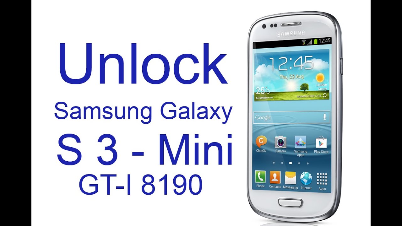 Get Samsung Galaxy S3 Unlock Code Free